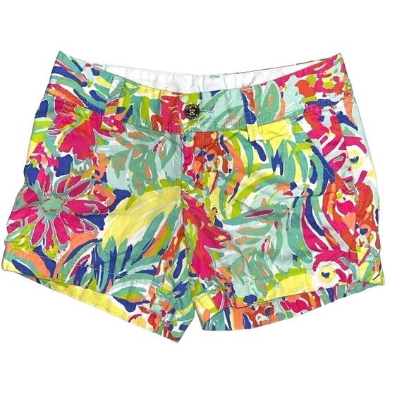Lilly Pulitzer The Callahan Short Squeeze the Day 00 - Picture 1 of 5